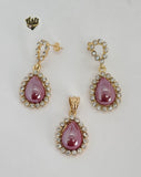(1-6320) Gold Laminate - Stone Set - BGO - Fantasy World Jewelry