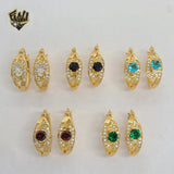 (1-2952) Gold Laminate Hoops - BGO - Fantasy World Jewelry