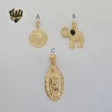 (1-2289-2) Gold Laminate Pendants - BGF