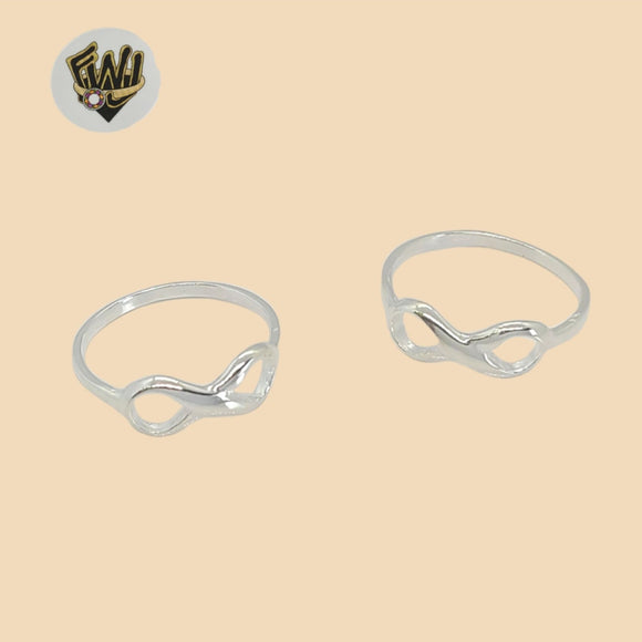 (2-5002) Plata de Ley 925 - Anillo Infinito Liso.