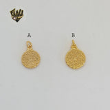 (1-2041-1) Gold Laminate - Religious Pendants - BGO