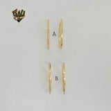 (1-2602-2) Laminado Oro - Aros Pequeños - BGO