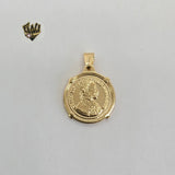 (1-2237) Gold Laminate - Coin Pendants - BGF - Fantasy World Jewelry