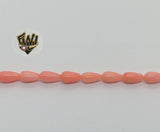(MBEAD-91) 4mm Coral Beads - Fantasy World Jewelry