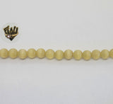 (MBEAD-252) 6mm Ojo De Gato Beads - Fantasy World Jewelry