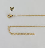 (4-9125) Stainless Steel - 1mm Rolo Necklace - 16". - Fantasy World Jewelry