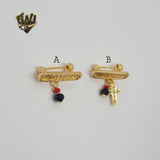 (1-2301-4) Gold Laminate - Pin Pendants - BGO