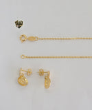 (1-6449-1) Gold Laminate - Drop Style Set - BGF - Fantasy World Jewelry