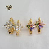 (1-2938) Gold Laminate Hoops - BGO - Fantasy World Jewelry