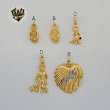 (1-2234) Colgantes Laminados Oro - BGO