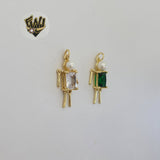 (1-2210-1) Gold Laminate Pendants - BGO