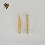 (1-2984) Gold Laminate - Bamboo Hoops - BGF