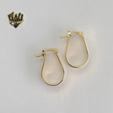 (1-2703) Gold Laminate - Plain Hoops - BGF - Fantasy World Jewelry