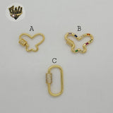 (1-2479) Gold Laminate Pendants - BGO