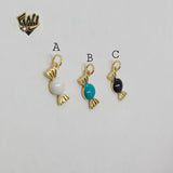 (1-2165) Gold Laminate -  Candy Pendants - BGO