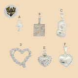 (2-1280) 925 Sterling Silver - Pendants. - Fantasy World Jewelry