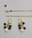 (1-6111) Gold Laminate- Beads Set - BGF - Fantasy World Jewelry