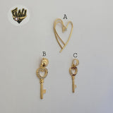 (1-2261-1) Colgantes Laminado Oro - BGF
