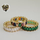 (1-3131) Gold Laminate- Eternity Ring -BGO - Fantasy World Jewelry