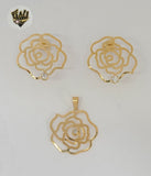 (1-6413) Gold Laminate - Flower Set - BGF