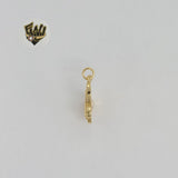 (1-2218) Laminado Oro - Colgantes Mariposa - BGO