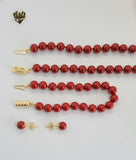(MSET-09) Gold Laminate - Mallorca Pearls Set - BGF - Fantasy World Jewelry