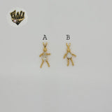 (1-2091) Colgantes Laminados Oro - BGO