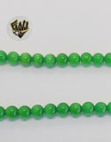 (MBEAD-274) 6mm Ojo De Gato Beads - Fantasy World Jewelry
