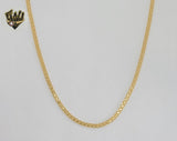 (1-1676-1) Gold Laminate - 3mm Bismark Link Chain - BGF